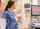 Medical staff looking at monitors